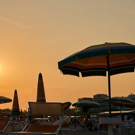 Apartmán Beachfront Escape One Bedroom Flat With Ac Bibione